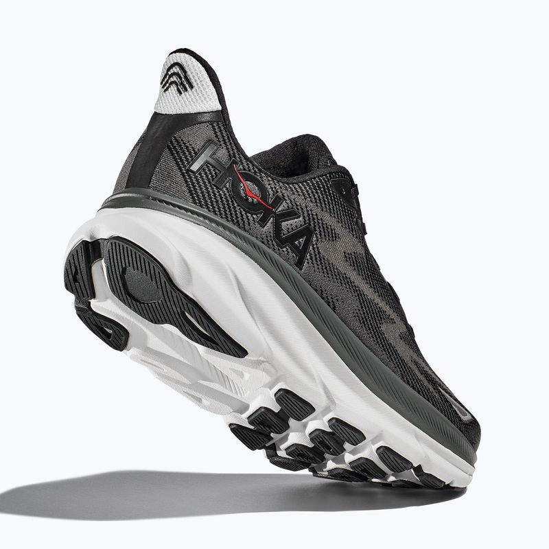 Încălțăminte de alergare pentru bărbați HOKA Clifton 9 black/outer orbit 5