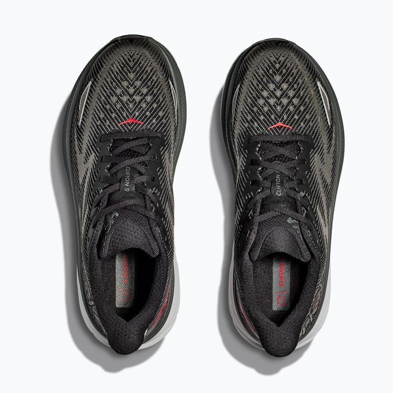 Încălțăminte de alergare pentru bărbați HOKA Clifton 9 black/outer orbit 8