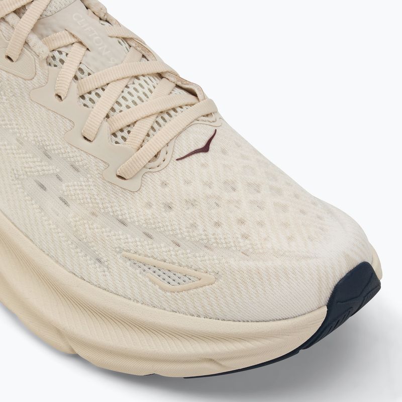 Încălțăminte de alergare pentru bărbați HOKA Clifton 9 oat milk/alabaster 7