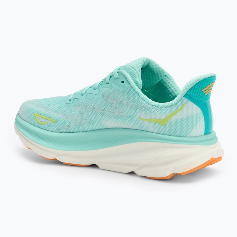 Încălțăminte de alergare pentru femei HOKA Clifton 9 seafoam/aqua breeze 3