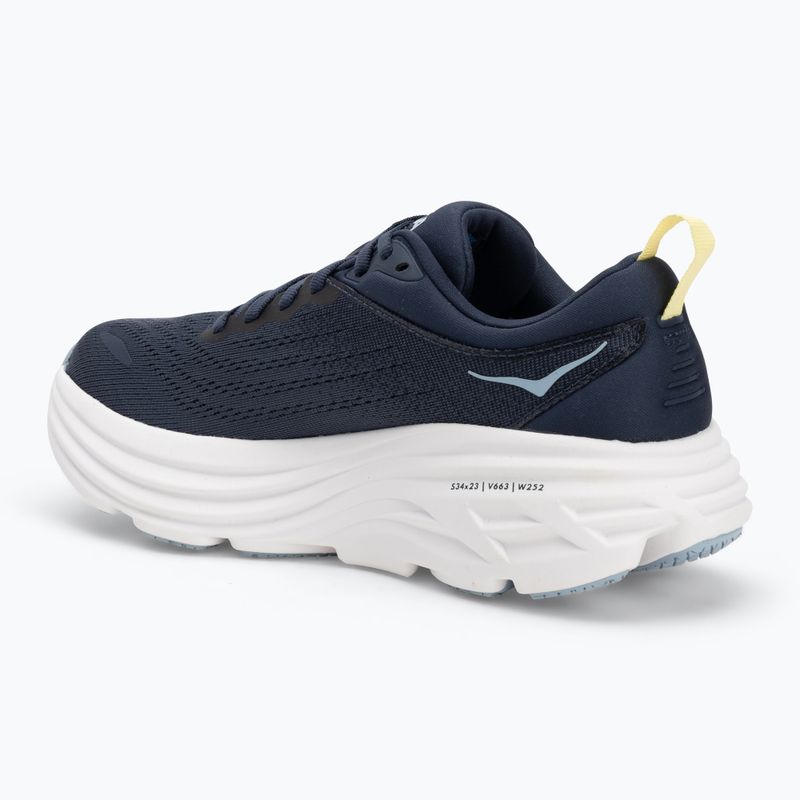 Încălțăminte de alergare pentru femei HOKA Bondi 8 varsity navy/white 3