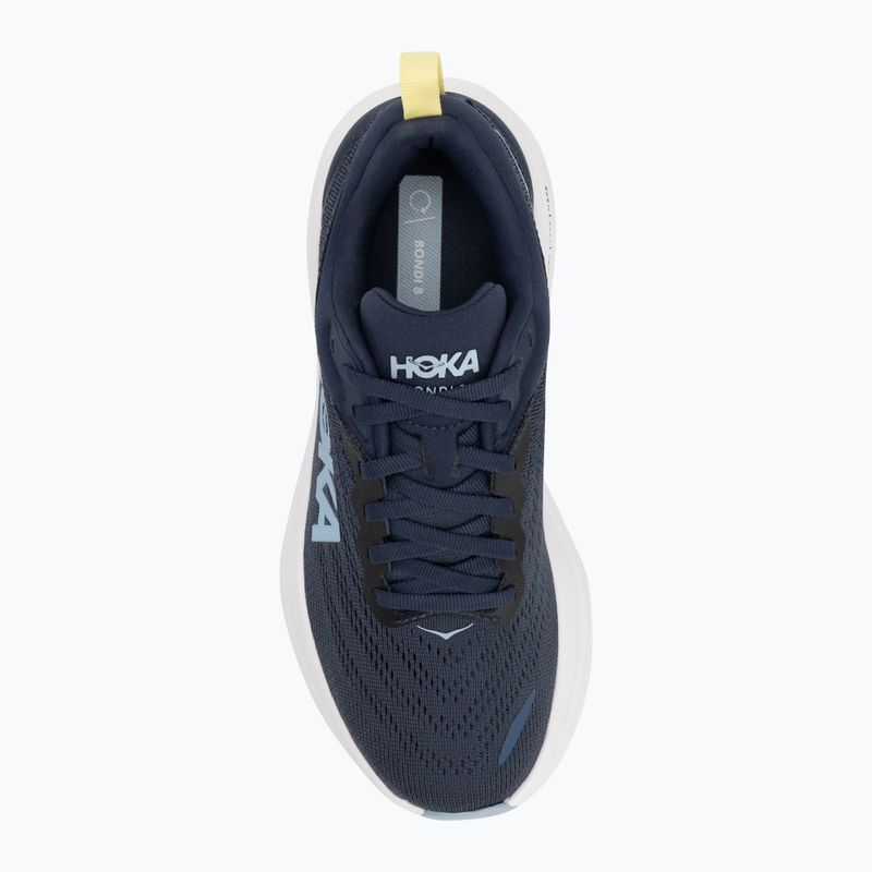 Încălțăminte de alergare pentru femei HOKA Bondi 8 varsity navy/white 5