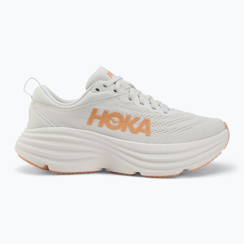 Încălțăminte de alergare pentru femei HOKA Bondi 8 white/cantaloupe 2