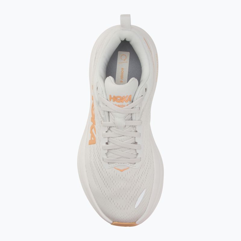 Încălțăminte de alergare pentru femei HOKA Bondi 8 white/cantaloupe 5