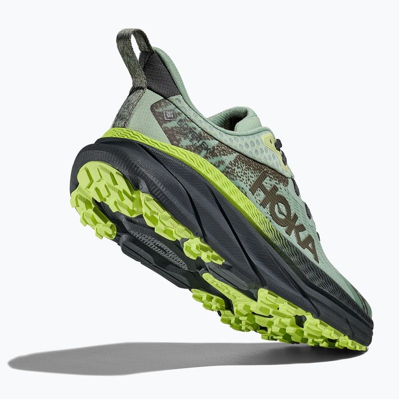 Încălțăminte de alergare pentru bărbați HOKA Challenger 7 GTX aloe vera/lettuce 13