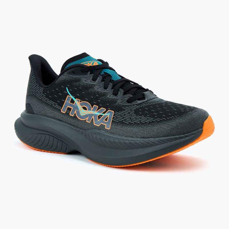 Încălțăminte de alergare pentru bărbați HOKA Mach 6 black/electric tangerine