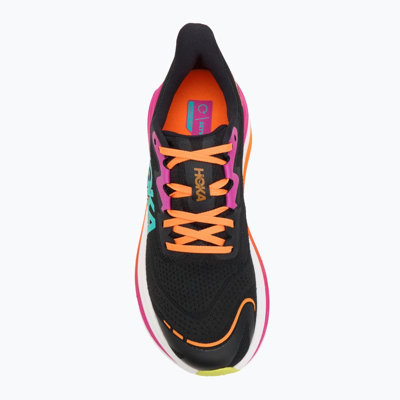 Încălțăminte de alergare pentru bărbați HOKA Skyward X black/electric aqua 5