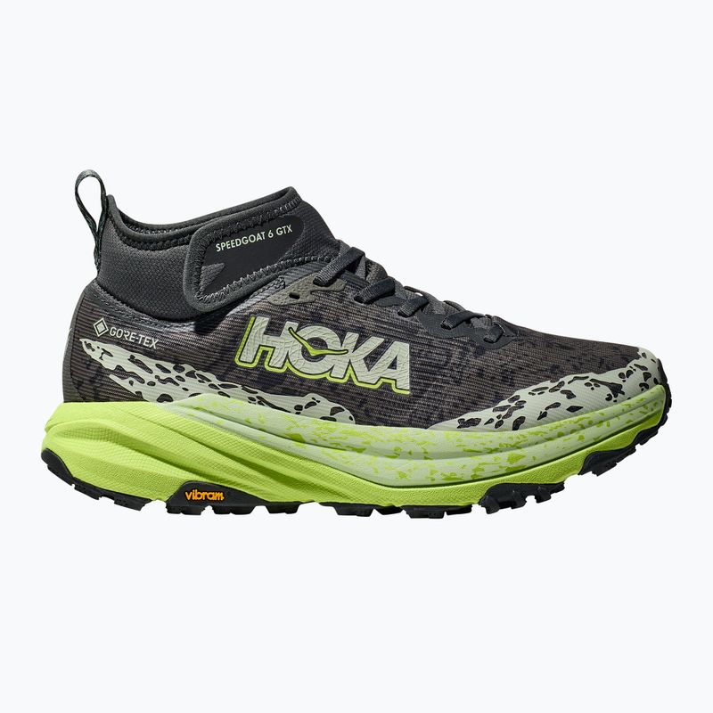 Încălțăminte de alergare pentru bărbați Hoka Speedgoat 6 MID GTX outer orbit/lettuce 9