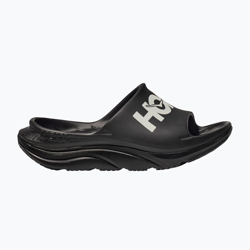 Papuci HOKA Ora Athletic Slide black/white 2