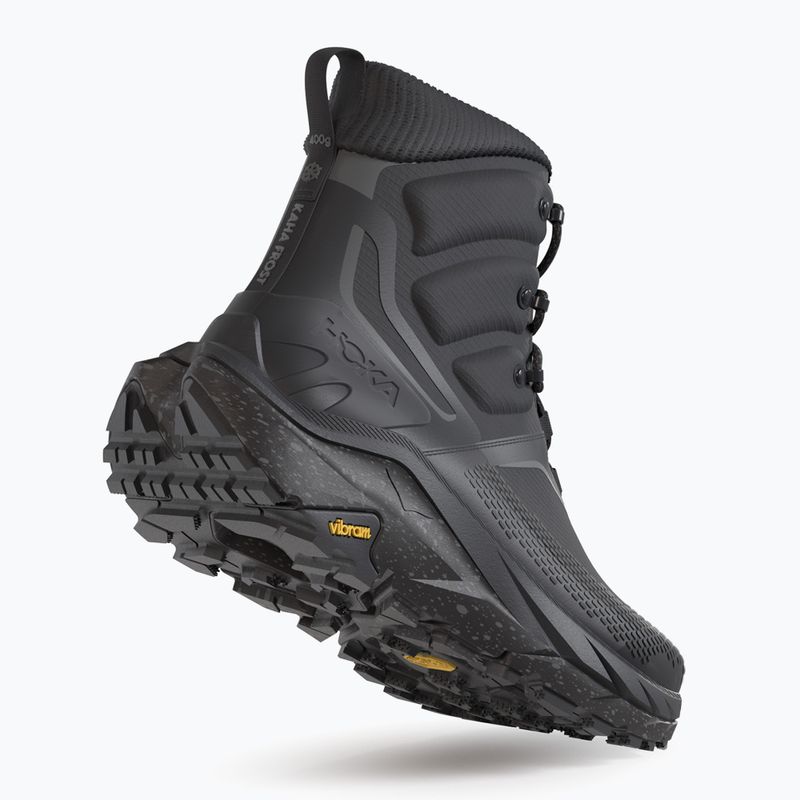 Încălțăminte de drumeție pentru bărbați HOKA Kaha 2 Frost GTX black/black 6