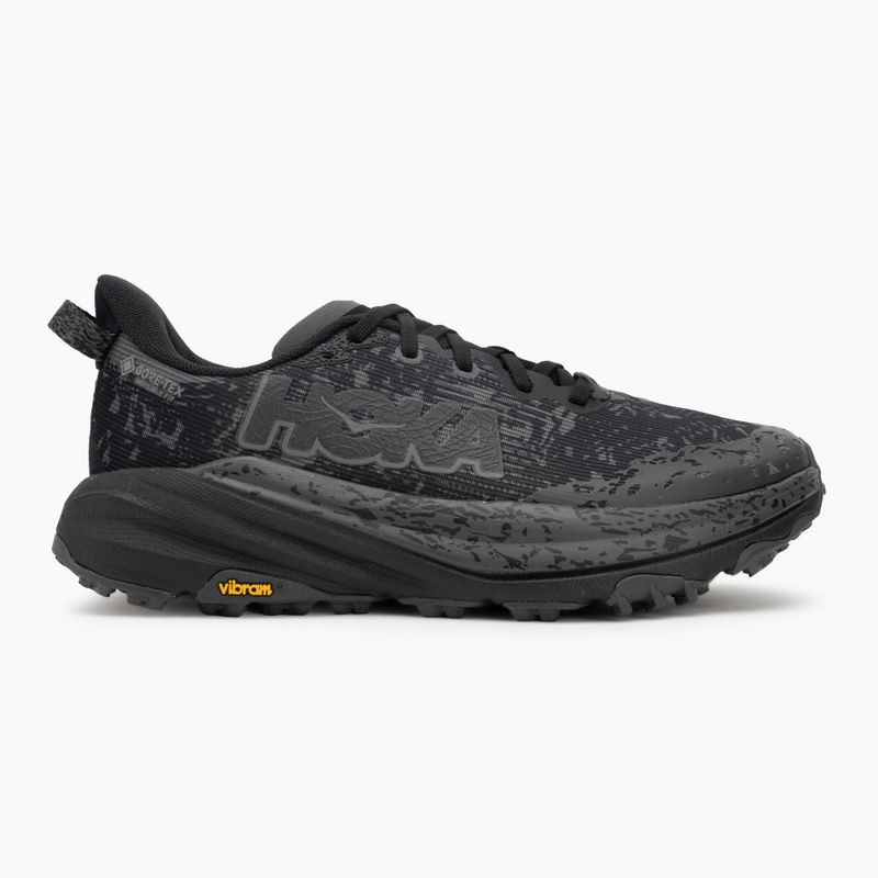Pantofi de alergare damă HOKA Speedgoat 6 GTX Wide negru/alb alabastru 2