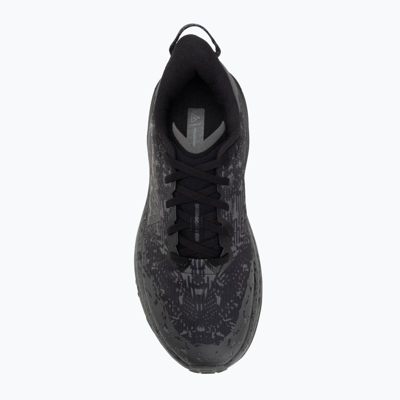 Pantofi de alergare damă HOKA Speedgoat 6 GTX Wide negru/alb alabastru 5