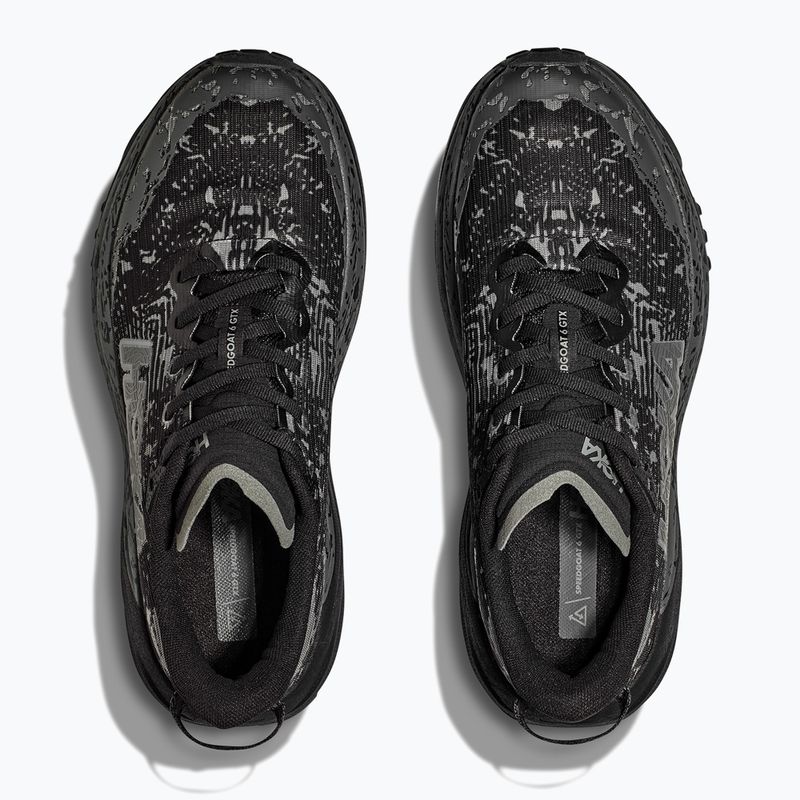 Încălțăminte de alergare pentru femei HOKA Speedgoat 6 GTX Wide black/black 10