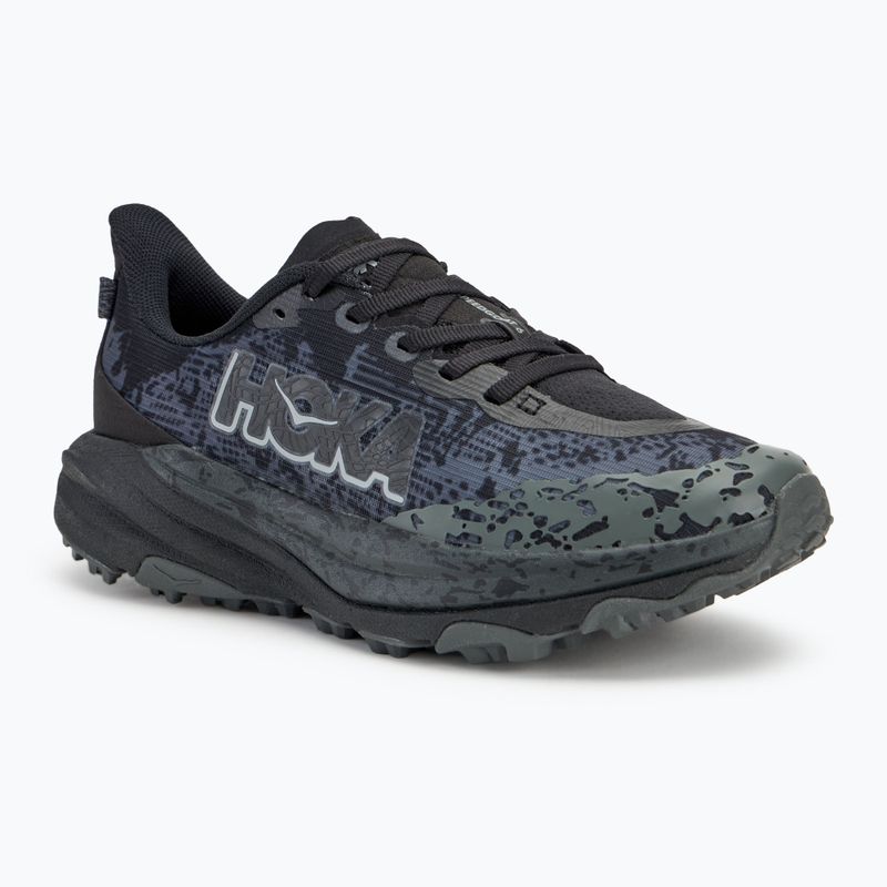 Încălțăminte de alergare pentru copii HOKA Speedgoat 6 obsidian/outer orbit