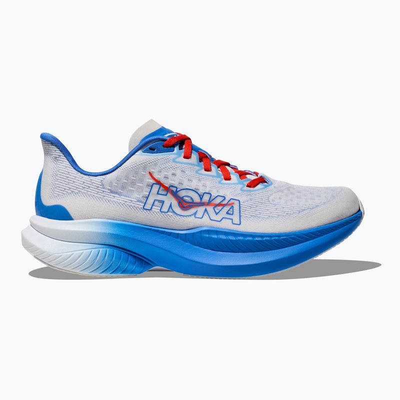 Încălțăminte de alergare pentru bărbați HOKA Mach 6 white/virtual blue 9