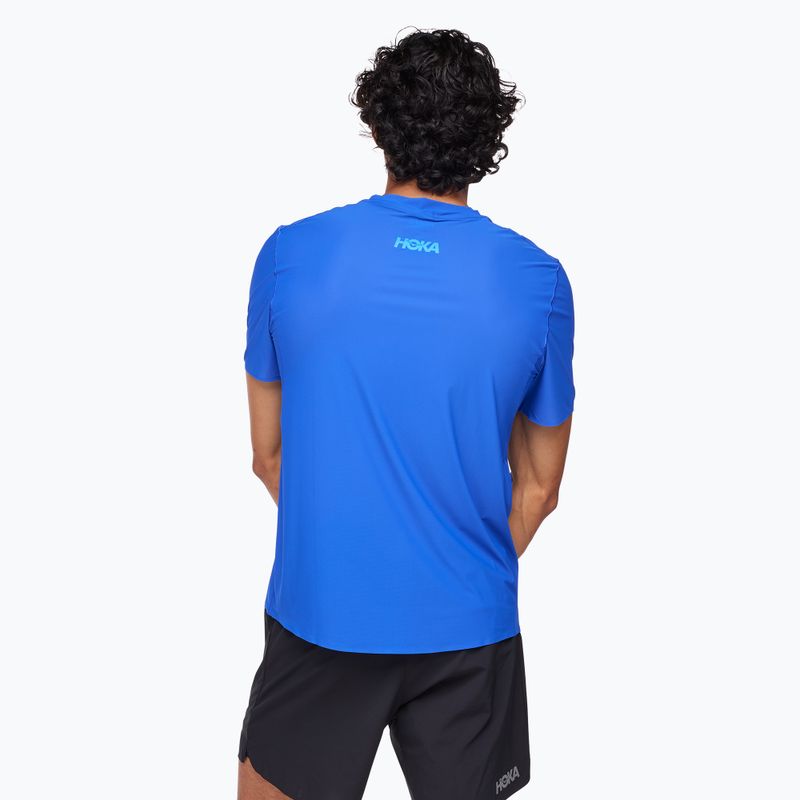 Tricou de alergare pentru bărbați HOKA Airolite Run ultramarine 2