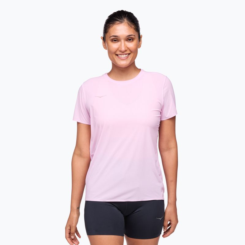 Tricou de alergare pentru femei HOKA Airolite Run pink