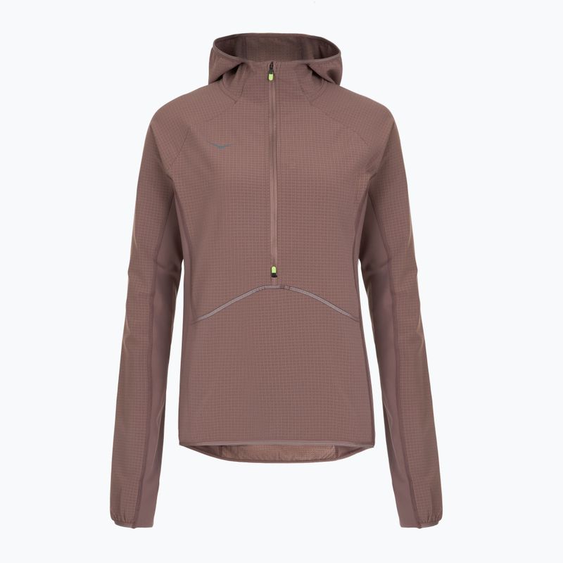 Bluză de alergare pentru femei HOKA Sky Glow Half Zip smokey quartz 4
