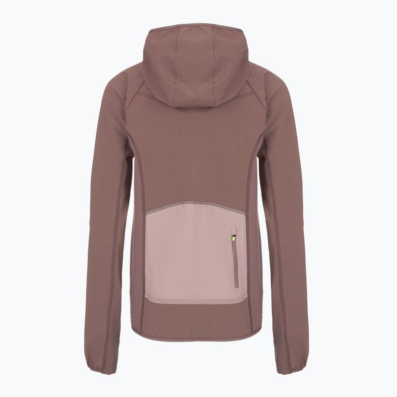 Bluză de alergare pentru femei HOKA Sky Glow Half Zip smokey quartz 5