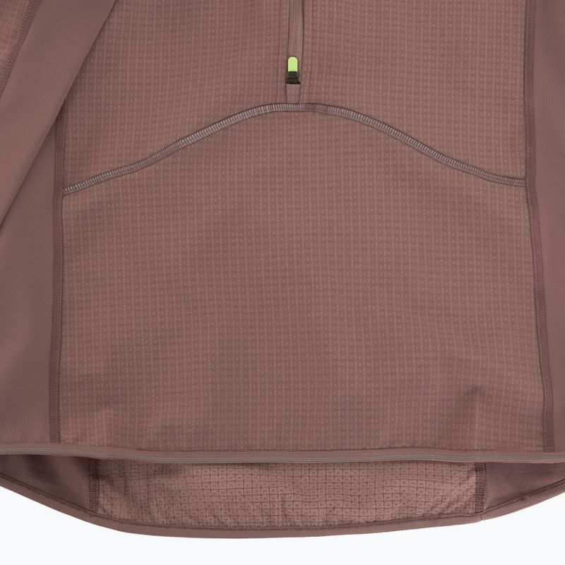 Bluză de alergare pentru femei HOKA Sky Glow Half Zip smokey quartz 8