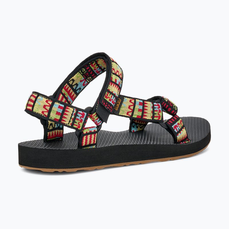 Sandale de damă Teva Original Universal geo mushup scarlet 3