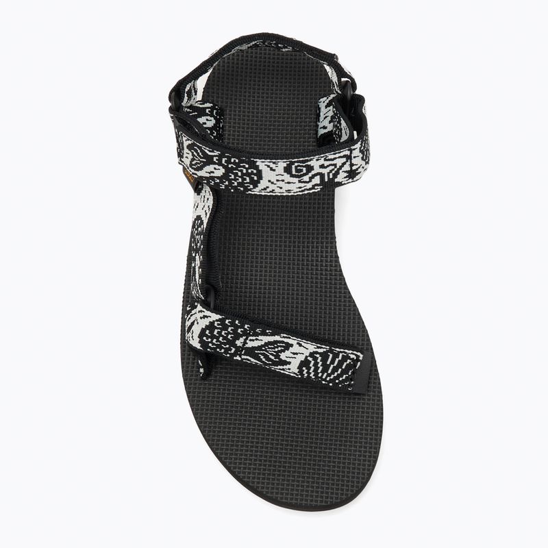 Sandale pentru femei Teva Original Universal sirena black / white 5