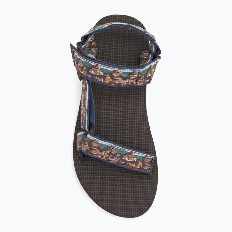 Sandale pentru bărbați  Teva Original Universal desert mosaic/chocolate brown 5