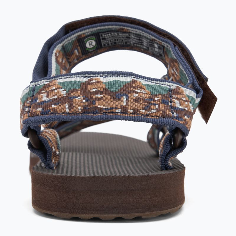 Sandale pentru bărbați  Teva Original Universal desert mosaic/chocolate brown 6