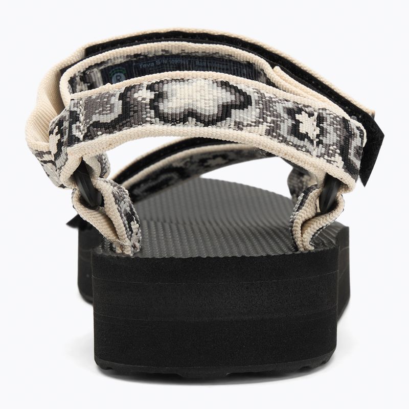 Sandale pentru femei  Teva Midform Universal neon floral black / white 6