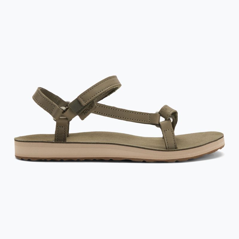 Sandale de damă Teva Original Universal Slim Leather burnt olive 2