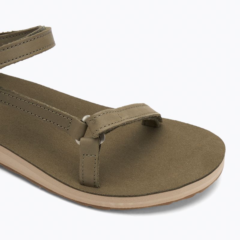Sandale de damă Teva Original Universal Slim Leather burnt olive 7