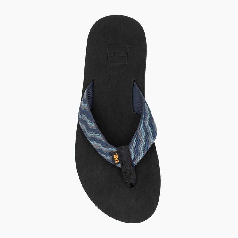 Papuci pentru bărbați  Teva Mush II neon wave/navy 5