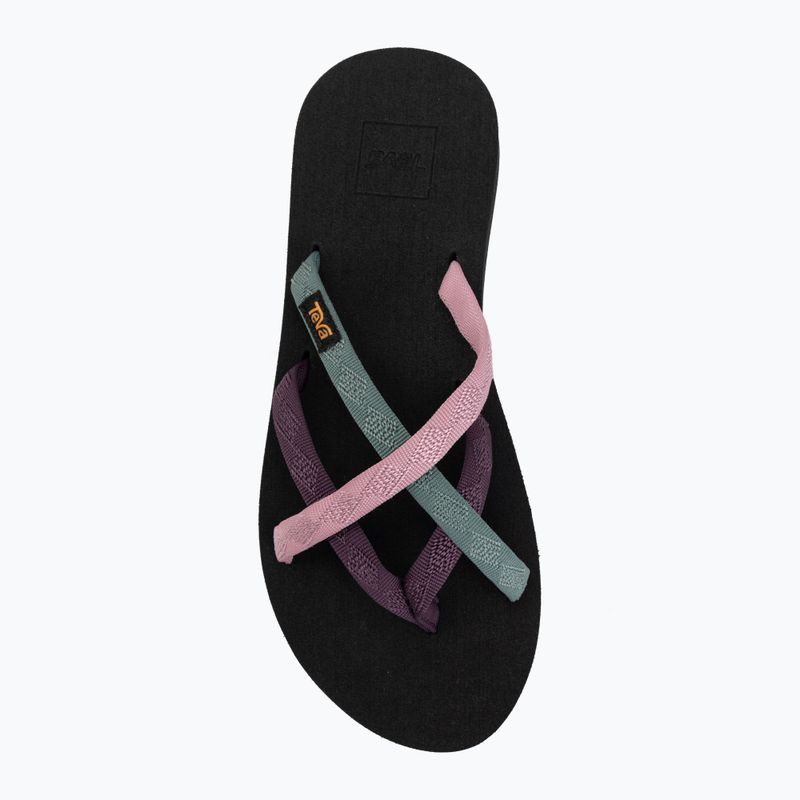 Șlapi de damă Teva Olowahu lilas multi 5
