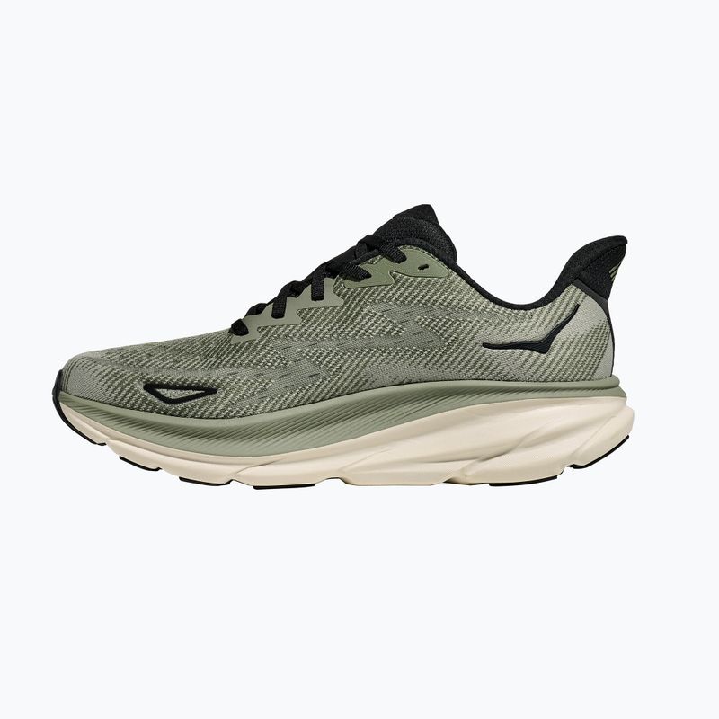 Pantofi de alergare pentru bărbați HOKA Clifton 9 sea moss/forest lichen 3