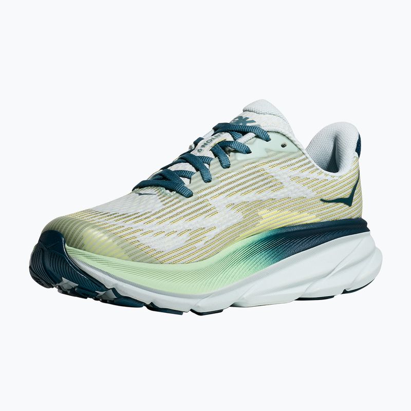 Pantofi de alergare pentru copii HOKA Clifton 9 droplet/blue twilight 4