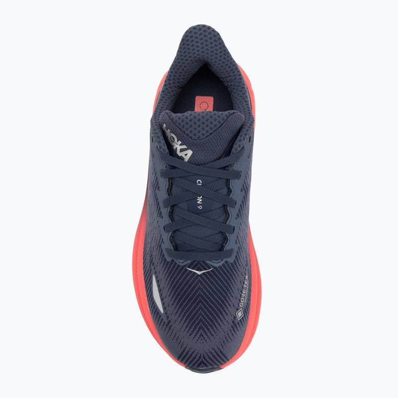 Pantofi de alergare pentru femei HOKA 9 GTX varsity navy/nautical dusk 5