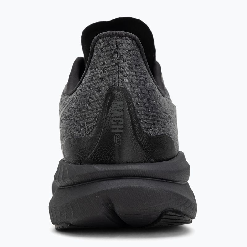 Pantofi de alergare pentru copii HOKA Mach 6 negru/negru 6