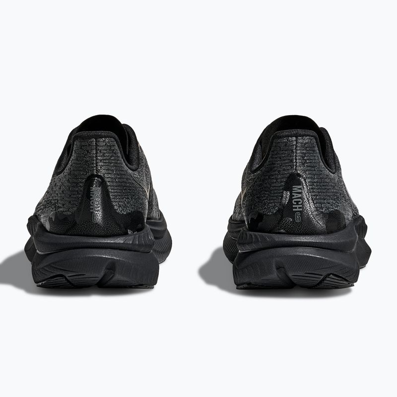 Pantofi de alergare pentru copii HOKA Mach 6 negru/negru 12