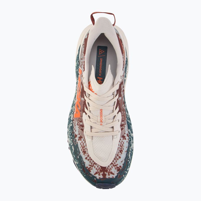Pantofi de alergare pentru bărbați HOKA Speedgoat 6 putty/blue twilight 5