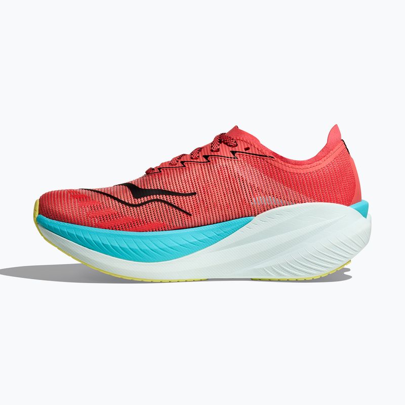 Pantofi de alergare pentru femei HOKA Mach X 2 grapefruit/electric coral 11