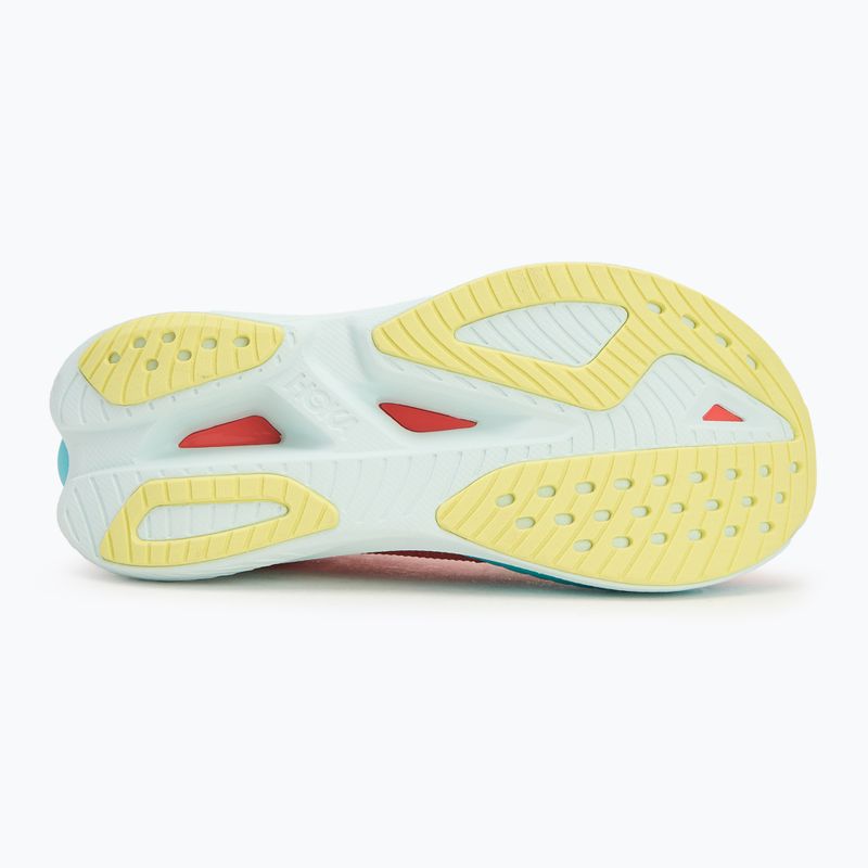 Pantofi de alergare pentru femei HOKA Mach X 2 grapefruit/electric coral 5