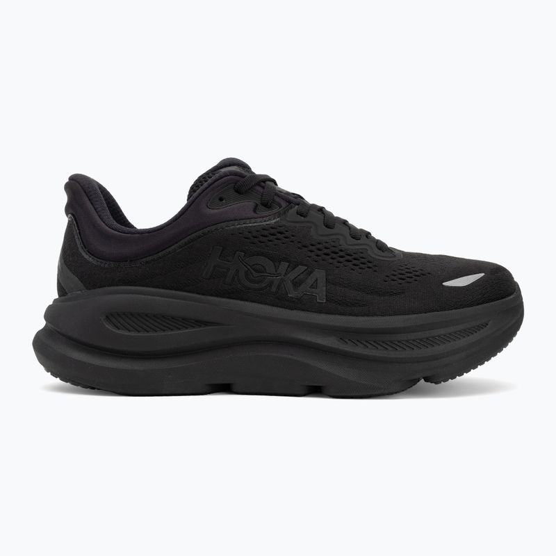 Pantofi de alergare pentru bărbați HOKA Bondi 9 negru/negru 2