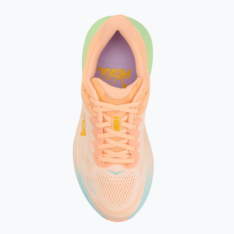 Pantofi de alergare pentru bărbați HOKA Bondi 9 frost/pale tangerine 5
