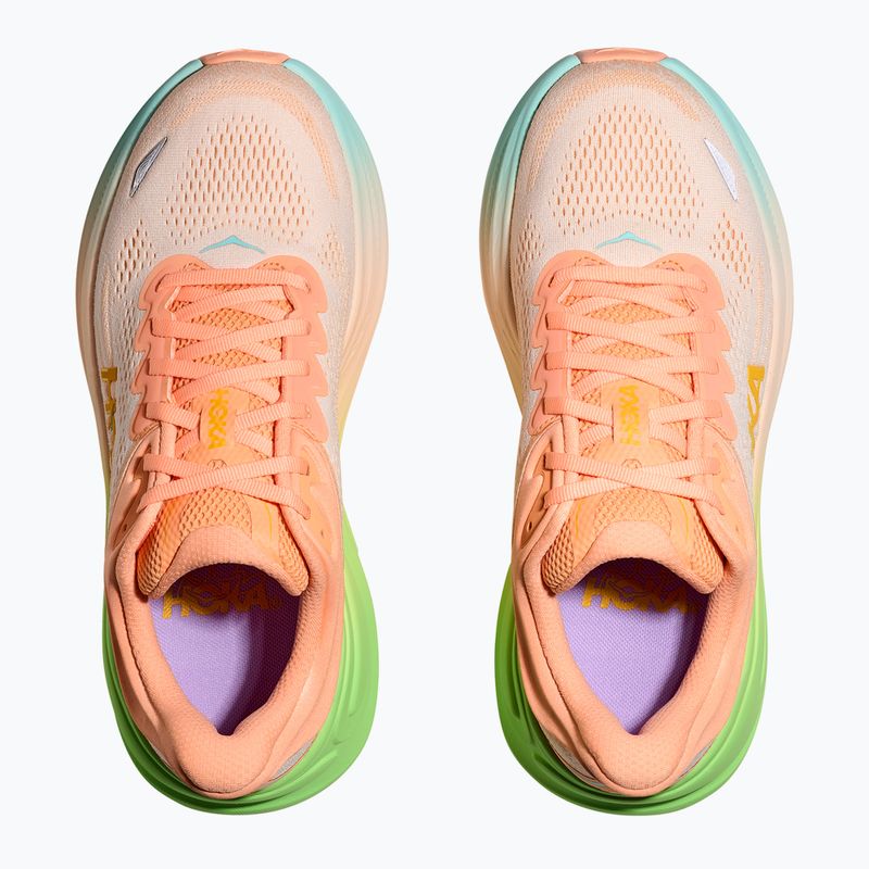 Pantofi de alergare pentru bărbați HOKA Bondi 9 frost/pale tangerine 5