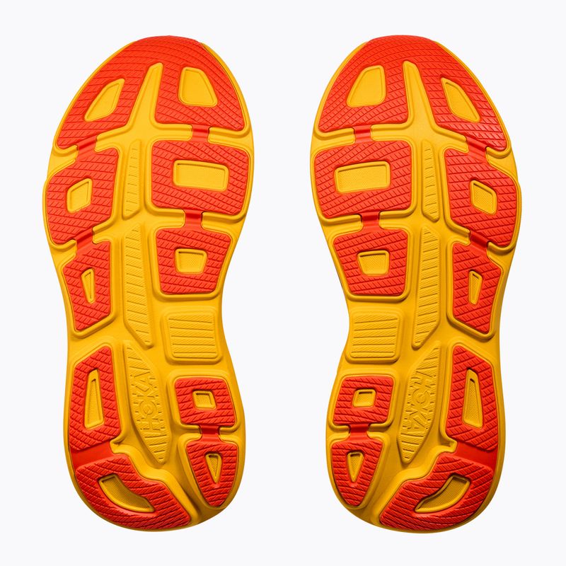 Pantofi de alergare HOKA Bondi 9 frost/sunflower pentru bărbați 7
