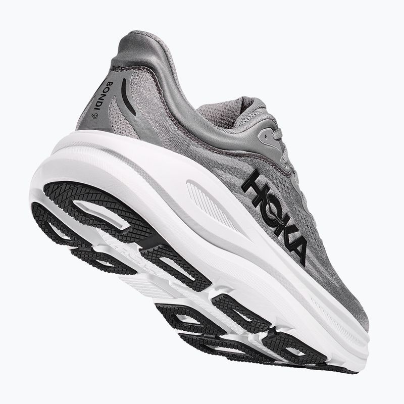 HOKA Bondi 9 pantofi de alergare pentru bărbați galactic grey/stellar grey 4