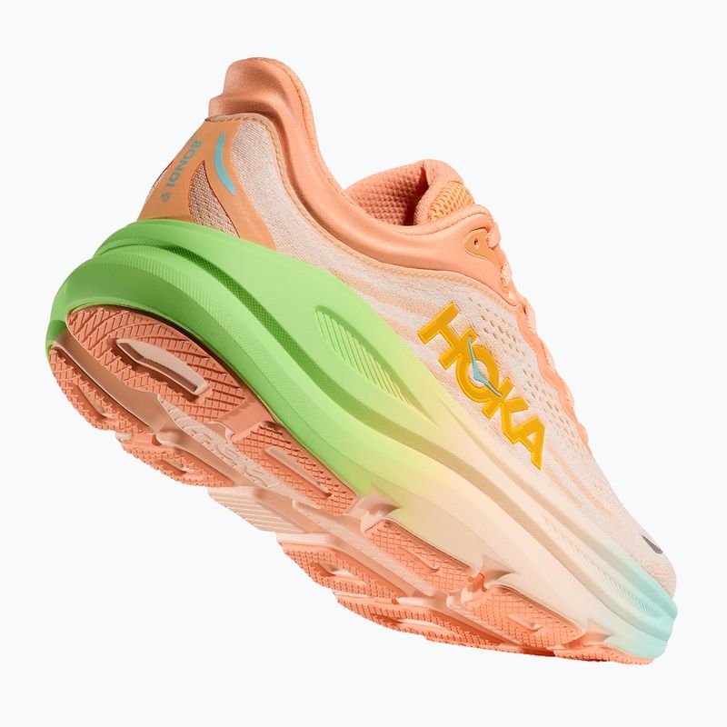 Încălțăminte de alergare pentru femei HOKA Bondi 9 frost/pale tangerine 2