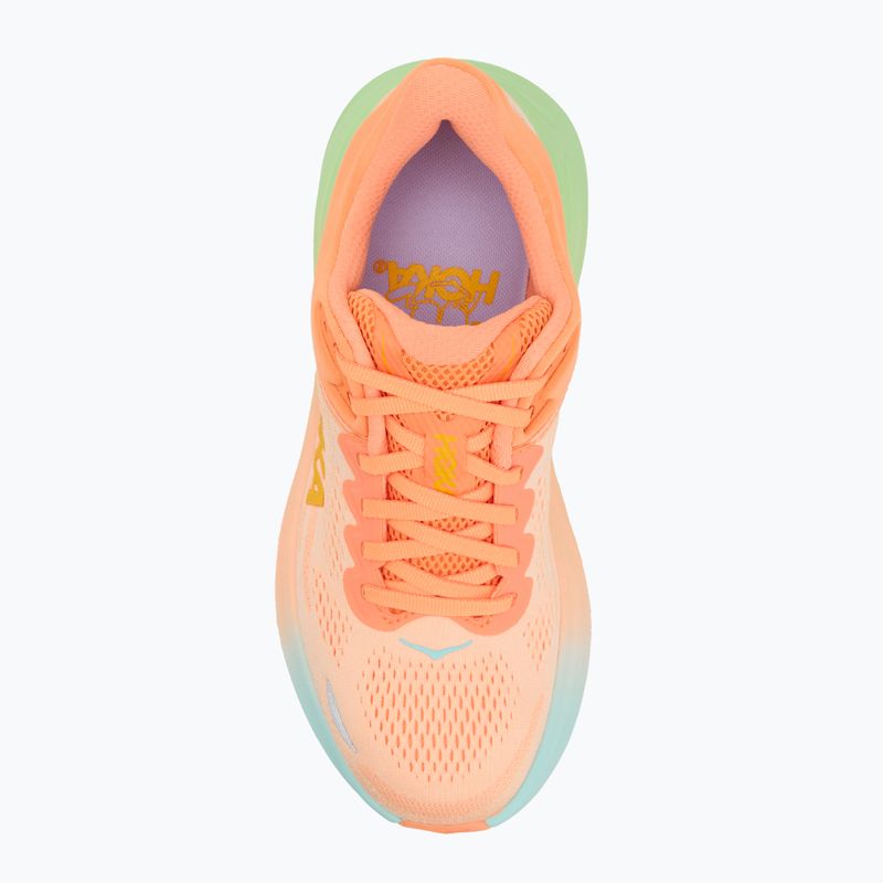 Încălțăminte de alergare pentru femei HOKA Bondi 9 frost/pale tangerine 5