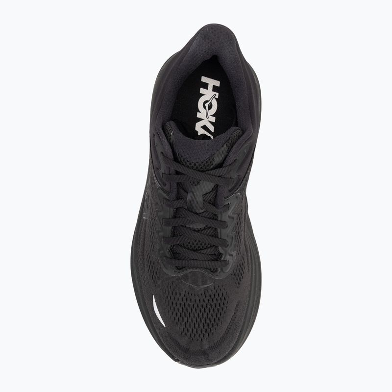 Pantofi de alergare pentru bărbați HOKA Bondi 9 Wide negru/negru 5