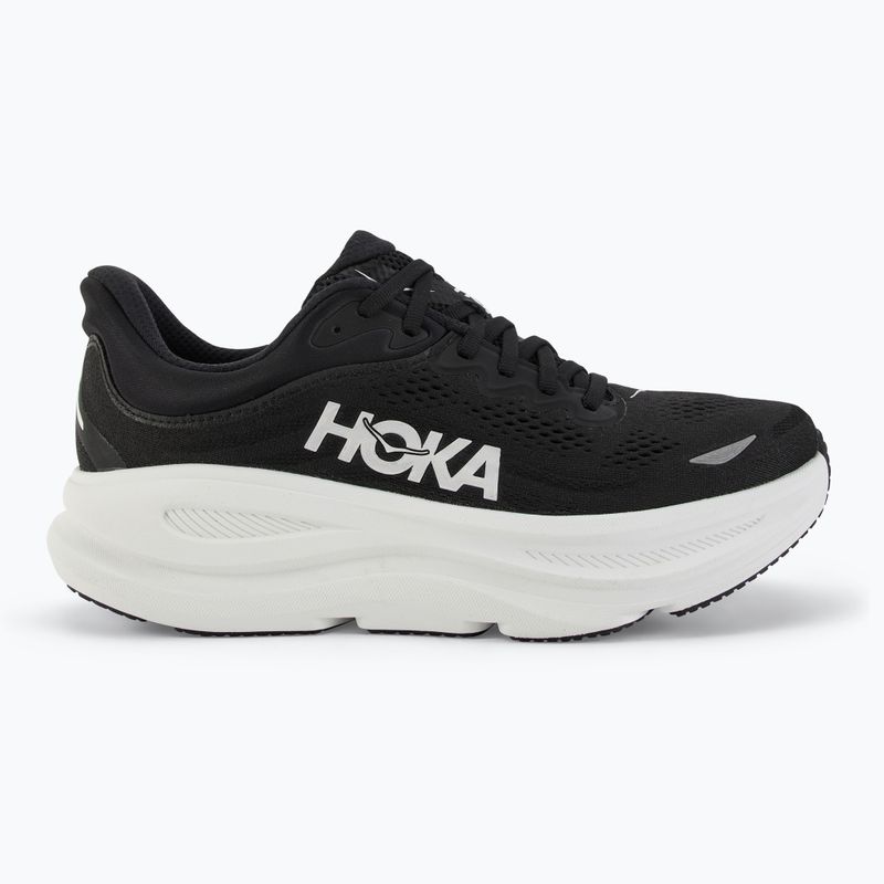 Pantofi de alergare pentru bărbați HOKA Bondi 9 Wide negru/alb 2